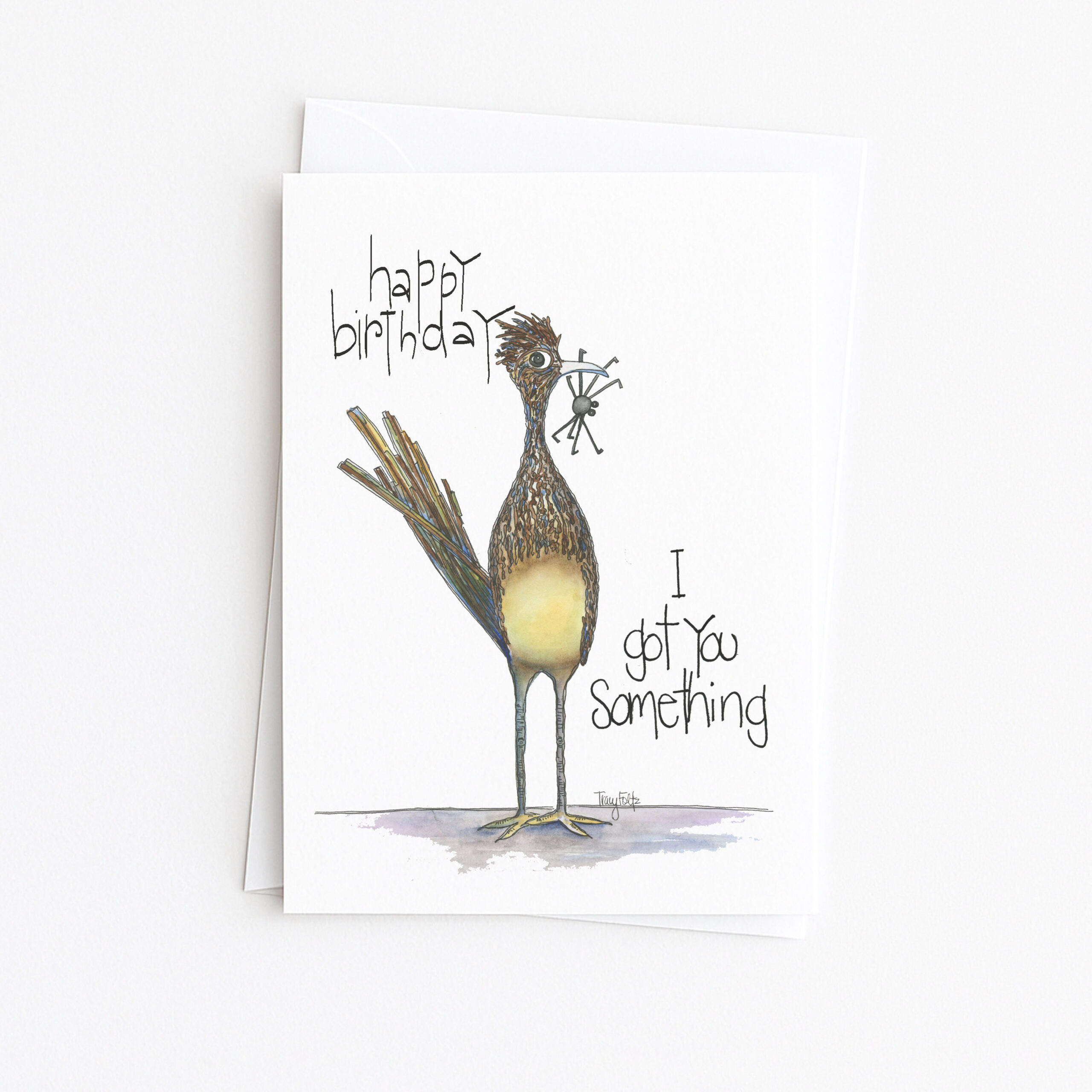 Southwest Road Runner Spider | Birthday Card