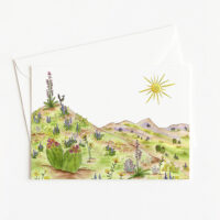 Desert Wildflowers | Blank Card