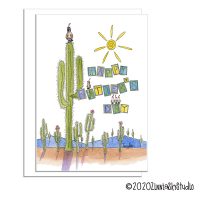C3315 southwest cactus mountains fathers day