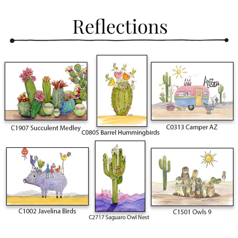 southwest reflections card set