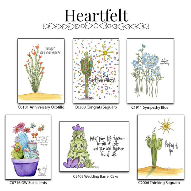 heartfelt Southwest card box set