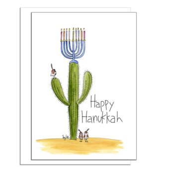 cactus top menorah