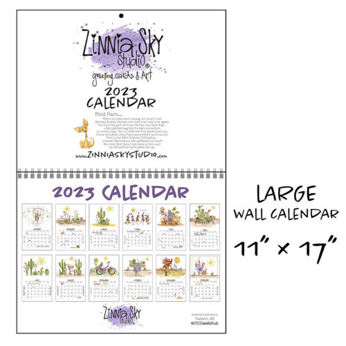 2023 WALL CALENDAR LARGE