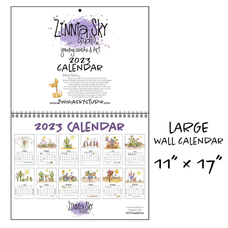 2023 WALL CALENDAR LARGE