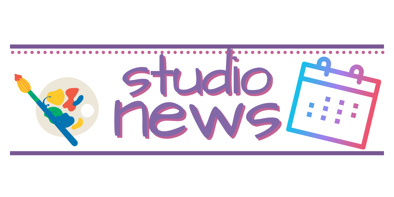 Studio News + Schedule