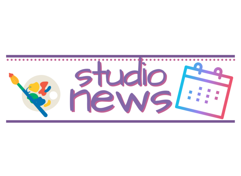 Studio News + Schedule