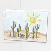 Javelina Hot | Blank Card