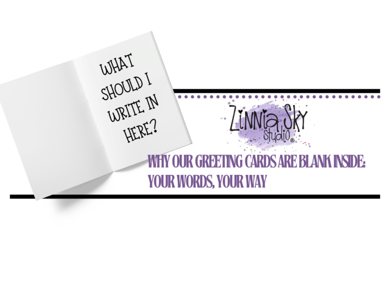 Why Our Cards are Blank Inside