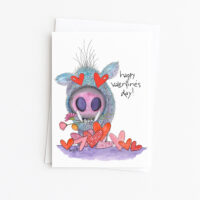 Javelina Blue Love | Valentine's Day Card