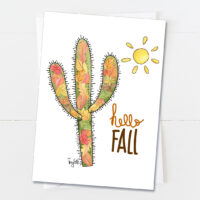 Seasons & Sunshine Hello Fall | Blank Card
