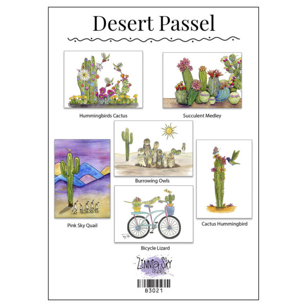 Desert Passel Card Box Set | Zinnia Sky Studio