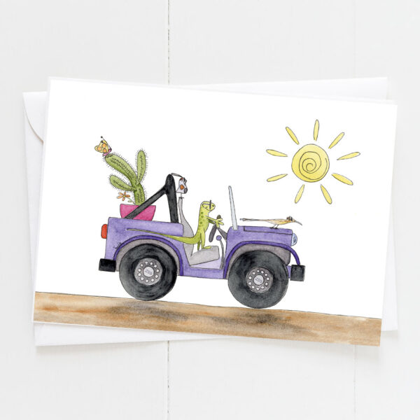 Desert Fun Note Card Set — additional view | Zinnia Sky Studio