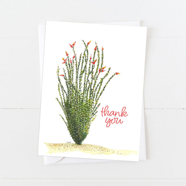 Thank You Plants Note Card Set — additional view | Zinnia Sky Studio