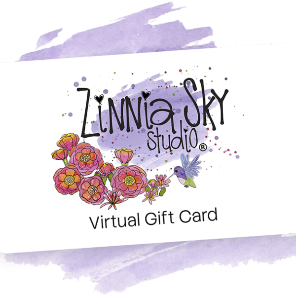 Zinnia Sky Studio Virtual Gift Card | Zinnia Sky Studio
