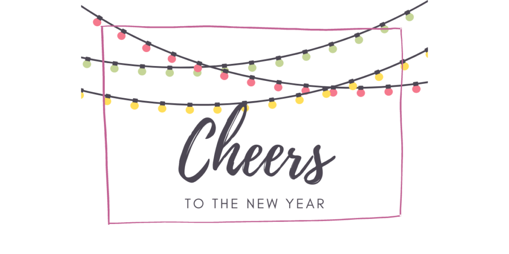 Cheers To The New Year 1200 × 600 Px