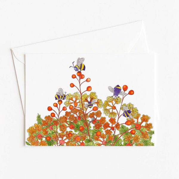 Bees Desert Flowers